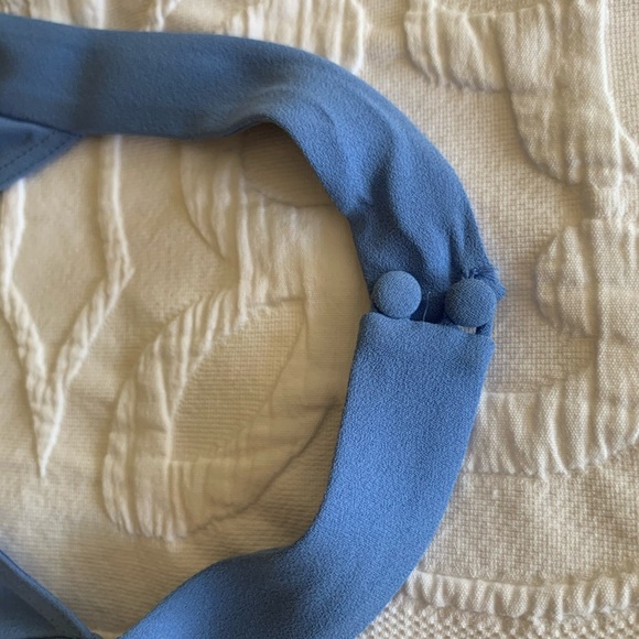 SOLD-DVF Violet Halter Dress- - Picture 5 of 8